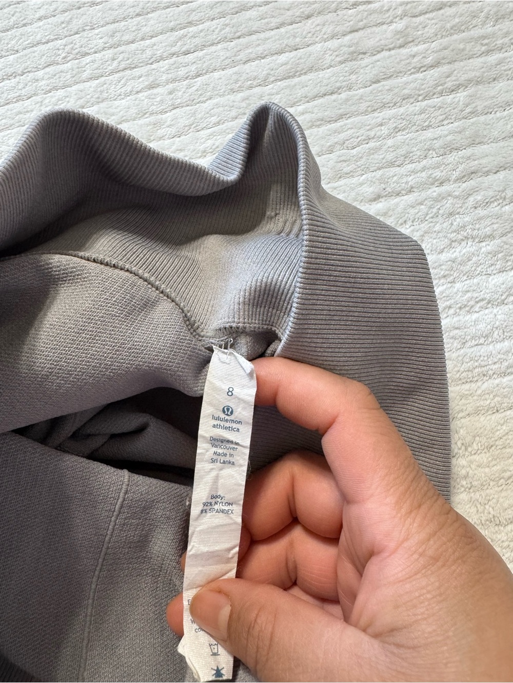 lululemon athletica Gray Cropped High-Rise Leggings - Picture 3 of 6